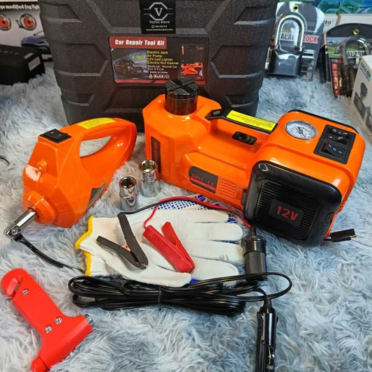 GATA HIDRAULICA ELECTRICA DE 5 TONELADAS 4 EN 1