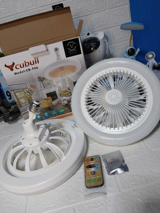 FOCO LED 3 EN 1 ( foco, ventilador, aromatizador) 💡❄️🌸