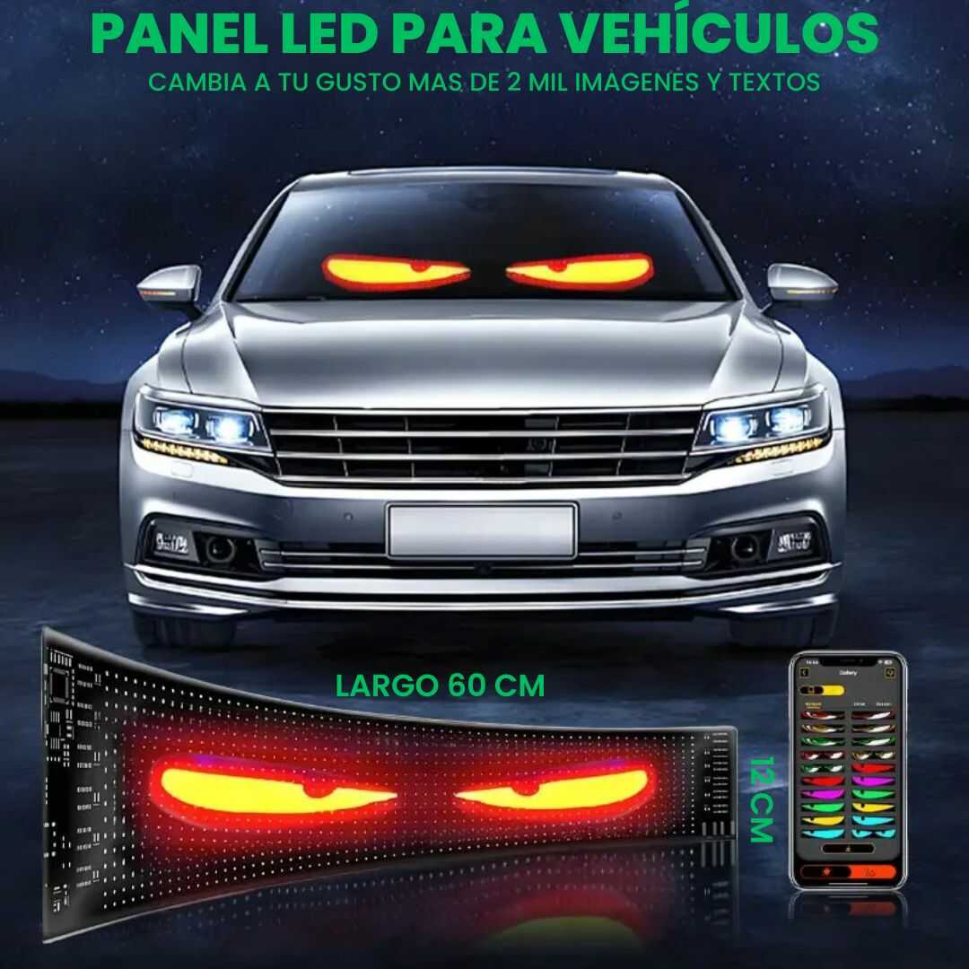 PANEL LED FLEXIBLE PARA VEHÍCULOS