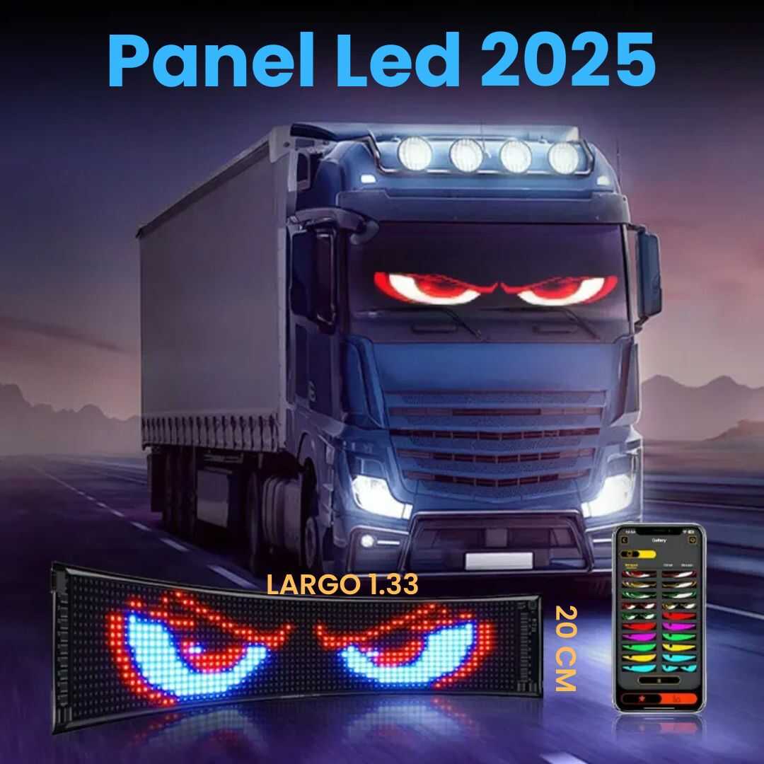 Panel Led Para Vehículos 2025