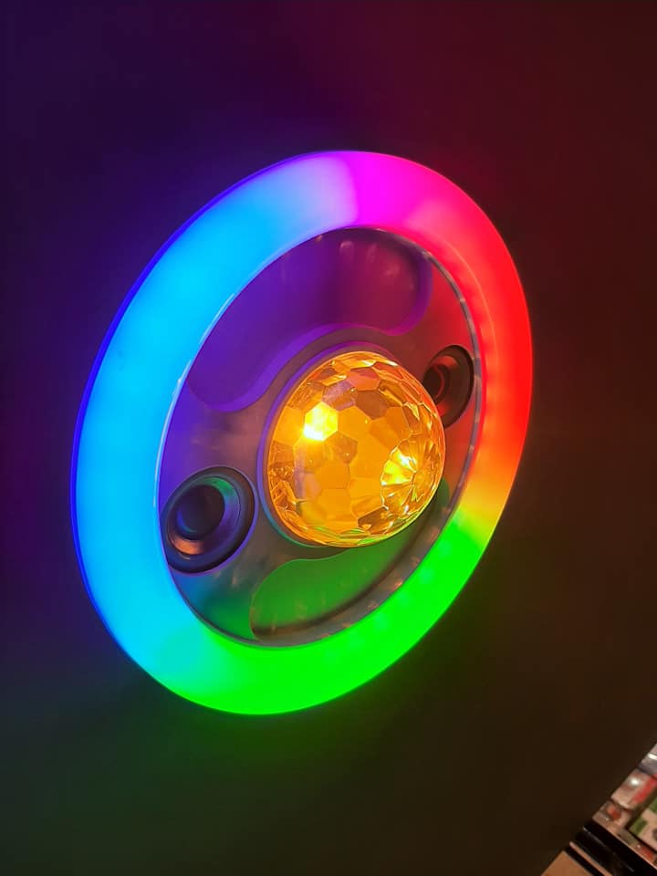 Foco Led Discotequero Con Doble Parlante 2025