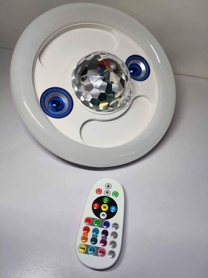 Foco Led Discotequero Con Doble Parlante 2025