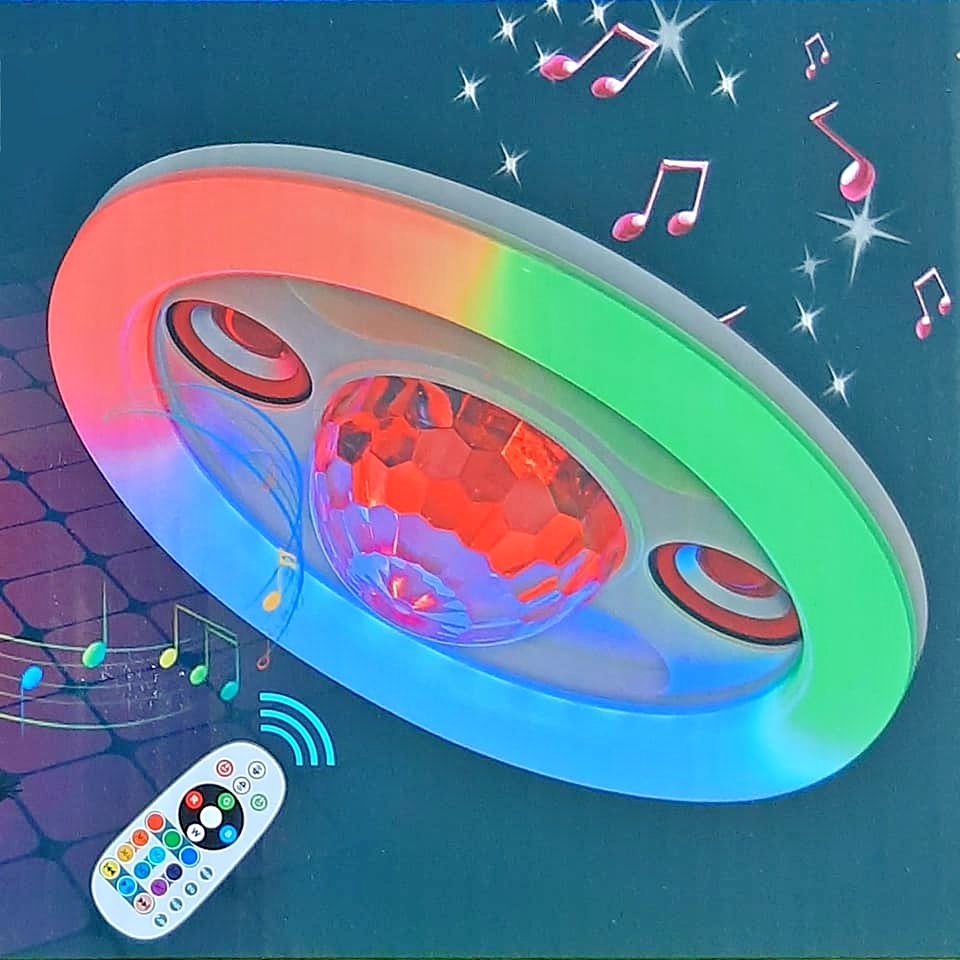 Foco Led Discotequero Con Doble Parlante 2025