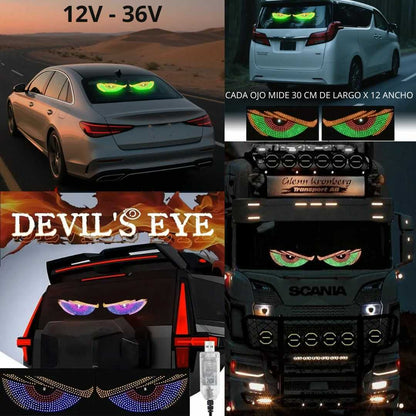 OJOS DE DIABLO TUNING PARA TODO TIPO DE VEHÍCULOS