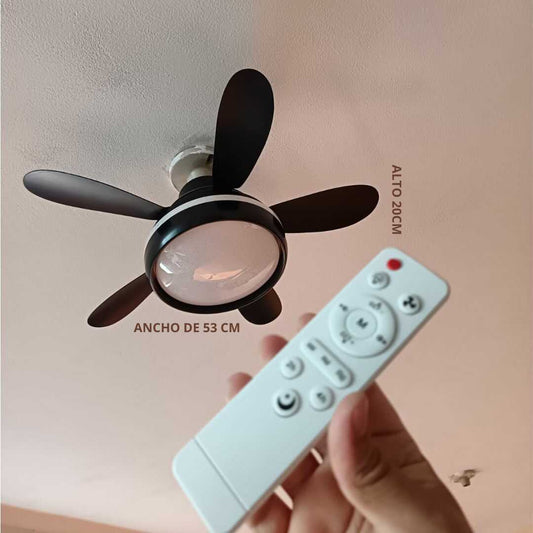 VENTILADOR DE TECHO CON LUZ LED 2026