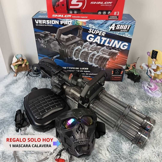 BAZOOKA GATLING DE AGUA ELECTRICA