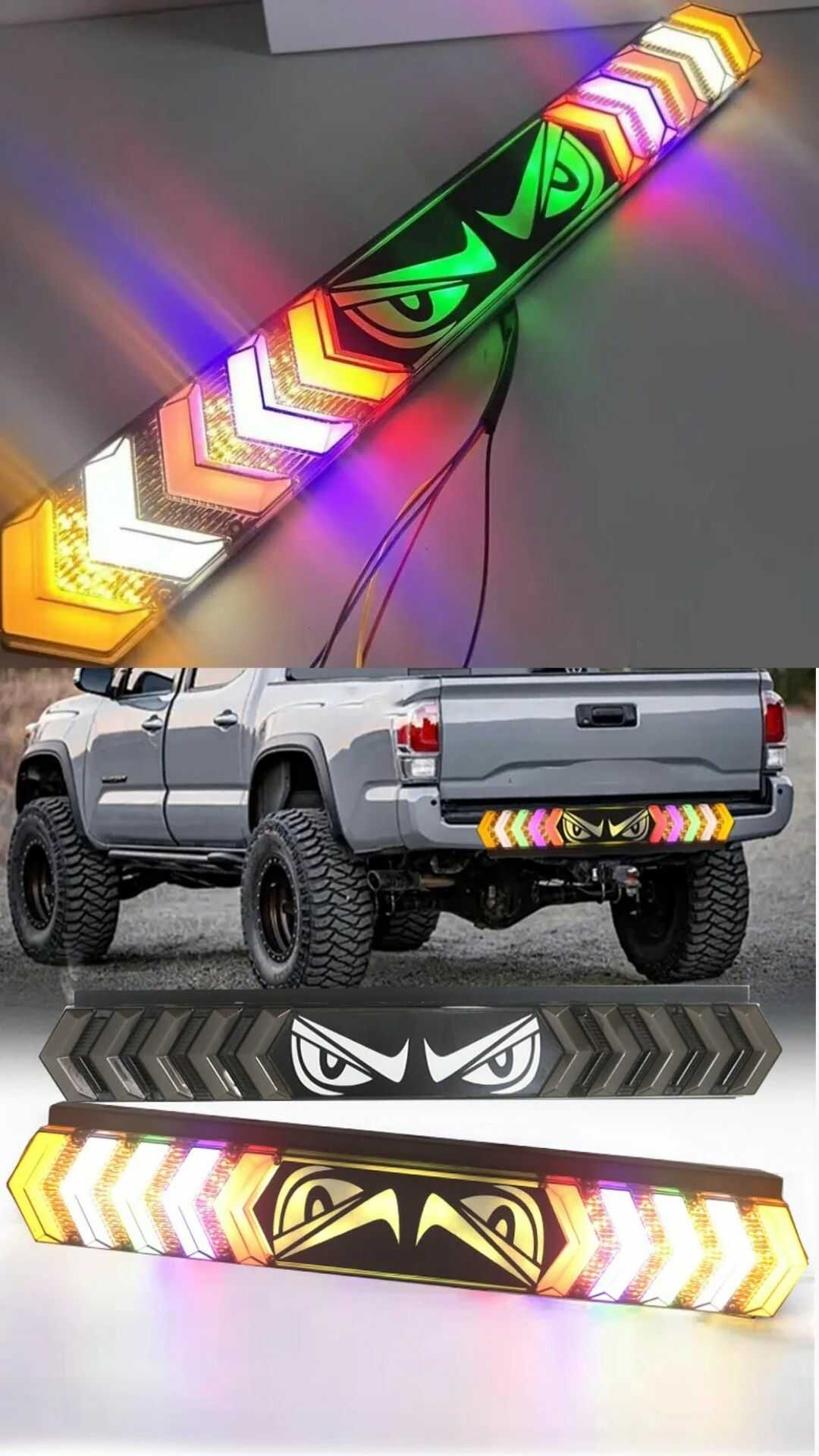 BARRA LED RGB DE DIRECCIONALES OJOS DE DIABLO PREMIUM