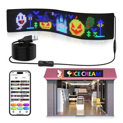 PANEL LED FLEXIBLE PARA VEHÍCULOS