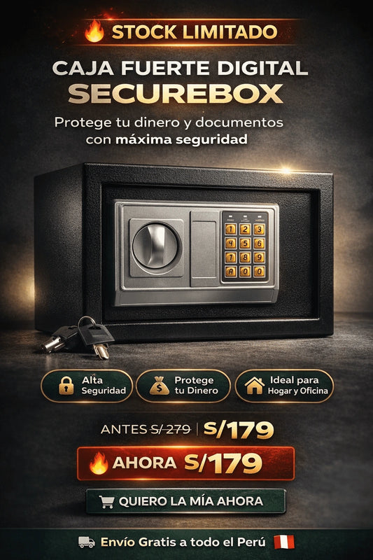 CAJA FUERTE DIGITAL SECUREBOX