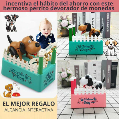 Alcancia Perrito Devorador de Monedas