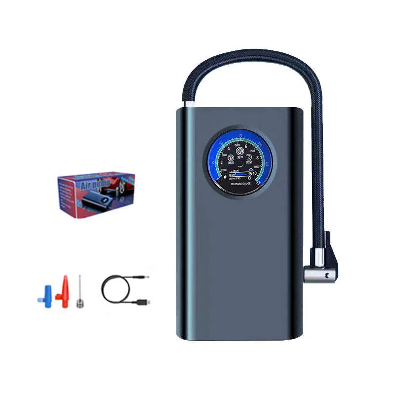 Inflador De LLantas PreMium Recargable + Regalo Holder Top Para celulares